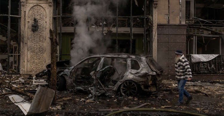 কিয়েভে রাশিয়ার ভয়াবহ হাইপারসনিক ক্ষেপণাস্ত্র হামলা, নিহত ১